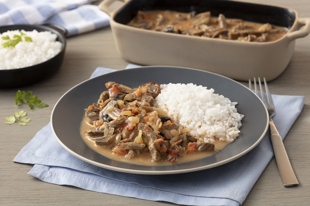Strogonoff de Carne com Impact