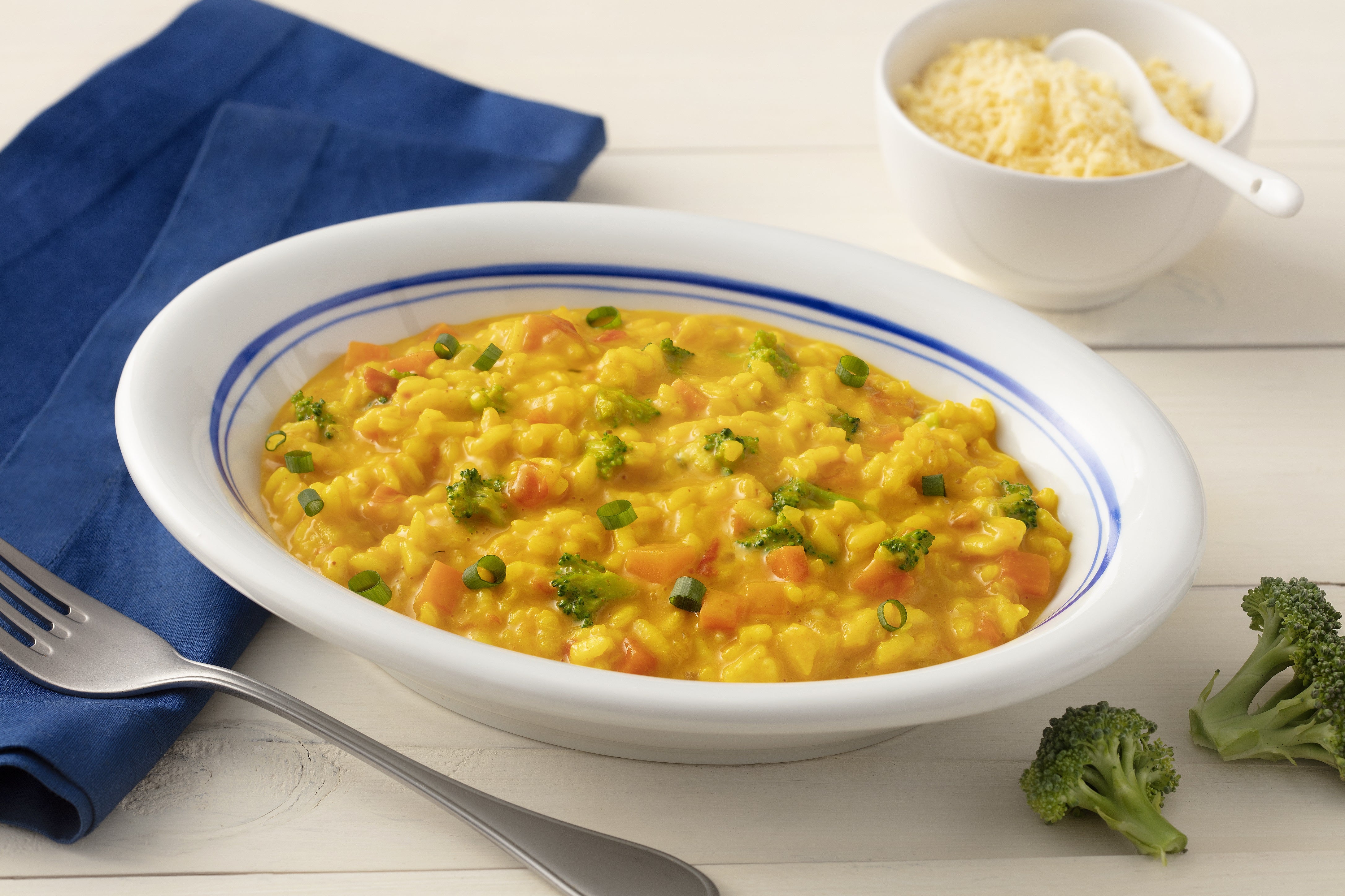 Risoto de Legumes com Cúrcuma